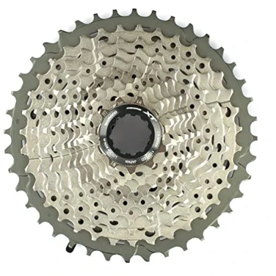 Image de SHIMANO Mixte 305751265 Kassette XT 11V 11 42 CS M8000, Noir / Argenté (Black Silver), Taille unique EU