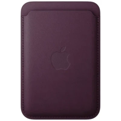 Image de Porte cartes en tissage fin pour iPhone avec MagSafe Mûre Neuf