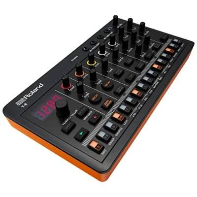 Image de MACHINE RYTHMIQUE T 8 AIRA Compact Roland Une boîte à rythmes et basses ultra portable avec sons authentiques Séquenceur TR REC Six pistes de rhytmes