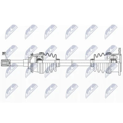 Image de Essieu moteur NTY NPW SU 056