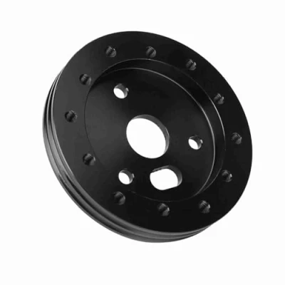Image de EBTOOLS pour grant lenkrad steering wheels Entretoise de volant 3 trous, universel patins d&#039;espacement moyeu 0,5 trou adaptateur 6 trous(Noir)