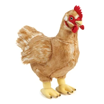 Image de Living Nature Soft Toy Animaux Peluches Forme d&#039;oiseaux de la Ferme Poulets et Canards, AN378, Unknown