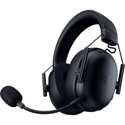 Image de Razer BlackShark V3 X HyperSpeed Casque sans Fil pour e Sport Ultra léger 270g Haut parleurs Triforce 5 mm Microphone Cardioïde Son Surround 2,4 GHz &amp; Bluetooth PC/Mac Noir