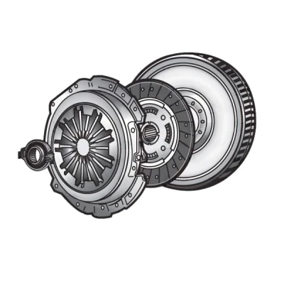 Image de VALEO KIT4P CONVERSION Kit 835008 d&#039;Embrayage PEUGEOT: 406 Coupe, 807, Berline, CITROËN: C8, C5 II 5 portes, I FIAT: Ulysse