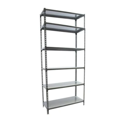 Image de Simon Rack Étagère Rangement et 6 Niveaux, 180 kg Capacité de Charge Point Flexion, 2500x800x500 mm, Lourde, Garage, Anthracite/Galvanisé Simonclick