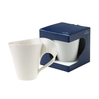 Image de Jay Hill Placemat Vegan leer Grijs / Blauw dubbelzijdig 46 x 33 cm