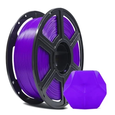 Image de FLASHFORGE Filament PLA PRO pour imprimante 3D, 1,75 mm, bobine de 1 kg, précision dimensionnelle +/ 0,02 mm 3D FDM, meilleure ténacité et pas nœuds, violet