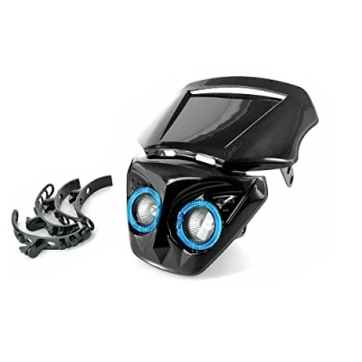 Image de TNTTU Tête de Fourche Transformer Halogènes et LED, Noir