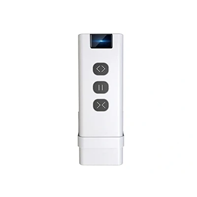 Image de LEDLUX SH1901, Télécommande RF 433 MHz, Mon Canal Avec 3 Boutons, Support de Inclus, Pour Volets Électriques