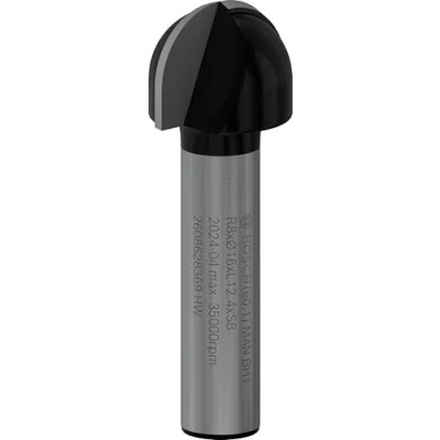 Image de Bosch Accessories 2 608 628 339 Fraise à canneler 8 mm, R1 D 16 L 12,7 G 45 mm