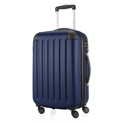 Image de HAUPTSTADTKOFFER Spree Bagages Cabine à Main, Valise Rigide, Trolley, ABS, TSA, extra léger, extensible, 4 roues, 55 cm, 42 L, Bourgogne
