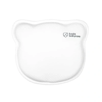 Image de KOALA BABYCARE Coussin bébé par la plagiocéphalie (avec Deux Housses de Protection détachables) pour Aider à prévénir et Traiter tête Plate mémoire Forme perforée Perfect Head Blanc