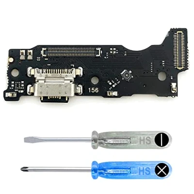 Image de MMOBIEL Connecteur de Charge Compatible avec Xiaomi Redmi Note 10 Pro 2021 Dock Connector USB C Jack Audio/Microphone/Antenne Remplacement INCL. Tournevis
