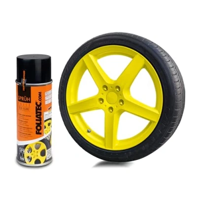 Image de Foliatec Spray Film (à vaporiser) Jaune Brillant 1x400ml