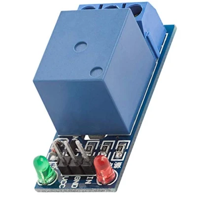 Image de AZDelivery 3 x Module 1 Relay Low Level Trigger 5V KF 301 Compatible avec Arduino et Raspberry Pi incluant Un E Book