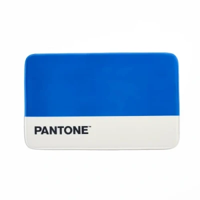 Image de SWEET HOME Pantone Tapis de Bain en Mousse à mémoire Forme, Confortable et Absorbant, Envers Caoutchouc antidérapant SBR. 50 x 80 cm, Bleu