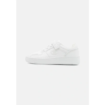 Image de Champion Rebound 2.0 LOW Unisex Chaussures de basket pour enfants, Taille: 33.5, Triple white Polyuréthane