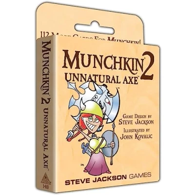 Image de Steve Jackson Games SJG1410 Munchkin Extension 2 hache non naturelle version anglaise