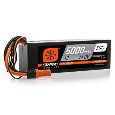 Image de Spektrum 14,8 V 5000 mAh 4S 50C Smart Hardcase LiPo Akku: IC5, SPMX50004S50H5