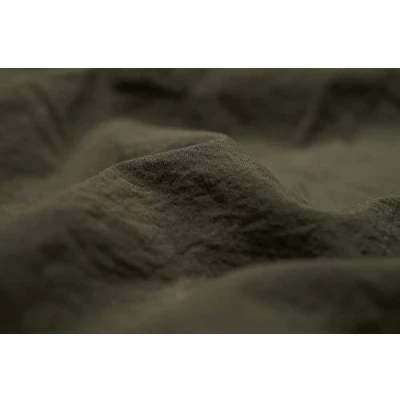Image de L1NK STUDIO Housse de Couette uni lit 135 cm (220X220cm) 100% Coton (Percale 200 Fils) Oliva