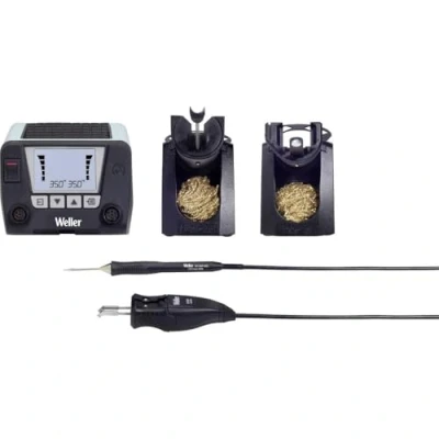 Image de Set station de soudage,Weller WT2023M 40 W, 80 W 100 450 C avec panne à souder, support, pincette