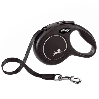 Image de Flexi Laisse New Classic Tape Large 5m Noir