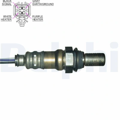 Image de DELPHI ES20214 12B1 Sonde lambda planaire, chauffé HYUNDAI: Santa Fe I