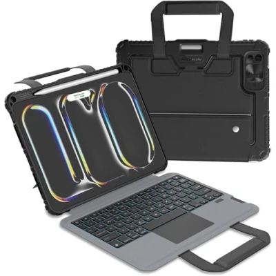 Image de Nillkin Bumper GO Keyboard Case Pro Apple iPad 11 2024 Black