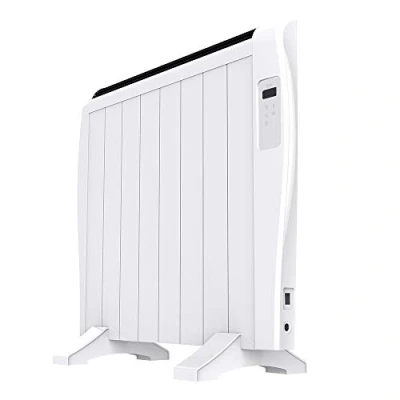 Image de Cecotec Émetteur Thermique Ready Warm 1800 Thermal. 8 Éléments, 3 Modes de Fonctionnement, Minuterie, Télécommande sans Fil, Écran LED, 1200 W. (8 Module Wi Fi, Blanc)