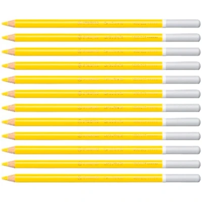 Image de STABILO Lot de 12 Crayons couleur Fusain Pastel CarbOthello Jaune permanent primaire
