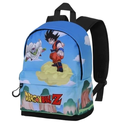 Image de Sac à dos Dragon Ball Goku Piccolo Bleu Taille Unique Urbain