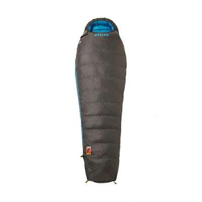 Image de ALTUS Andes 900 H30 Sac de Couchage Plume 0,9 kg Températures 3C 9C 28C Mixte, Vert Lime doré, Taille Unique