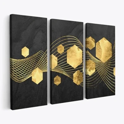 Image de Lumalea Tableau triptyque Design 3617689998961