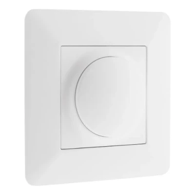 Image de Variateur rotatif compatible LED Blanc Artezo