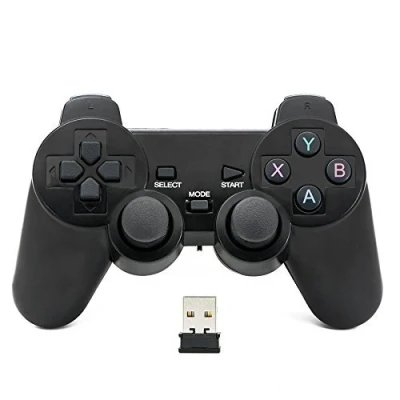 Image de QUMOX Contrôleur de jeu joypad sans fil gamepad joystick pour PC