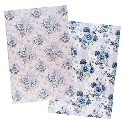 Image de Ideen mit Herz 2 feuilles de Papier riz découpage élégant DIN A4 designs différents vintage, Noël, etc. (27)