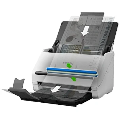 Image de Epson Business Scanner (B4) Workforce DS530II Clé USB 3.0 à Plat 600 DPI 30 Bits