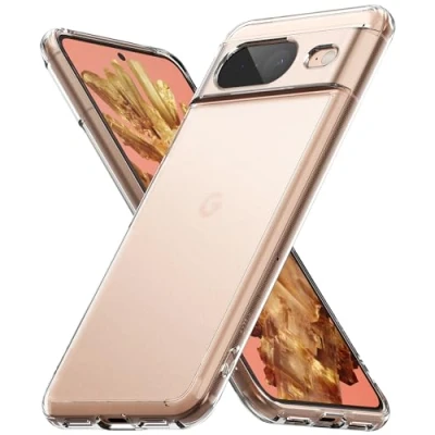 Image de Ringke Coque Google Pixel 8 [Fusion Matte] Translucide Solide Rigide Polycarbonate Back TPU Bumper Étui Antichoc Protection pour Matte Clear