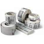 Image de Zebra 800262 075 (Z Select 2000D) (57 mm x 19 mm) 12 rouleaux Noir sur blanc Étiquette