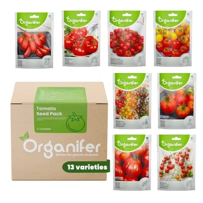 Image de Graine Semence Organifer Graines De Tomate 13 Variétés