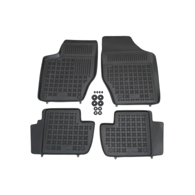 Image de REZAW PLAST 201308 Ensemble de tapis sol Caoutchouc avant et arrière 4 noir Sur mesure PEUGEOT: 308 I 3/5 portes, SW
