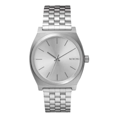 Image de Nixon TIME Teller UHR Montre silvercoloured, Homme, Taille: One Size, Silver coloured