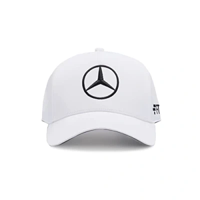 Image de Mercedes AMG Petronas Formula One Team Collection Officielle Formule 1 Merchandise Casquette d’équipe George Russell 2022 Blanc Taille: Taille Unique