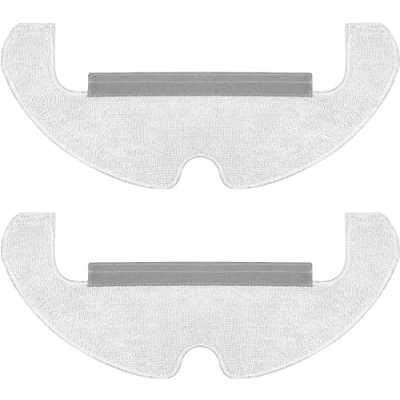 Image de Dreame 1x Paire de serpillières remplacement pour robot D10s Plus/D9 Plus, pression constante, nettoyage des sols, serpillière avec autocollants pratiques un retrait facile