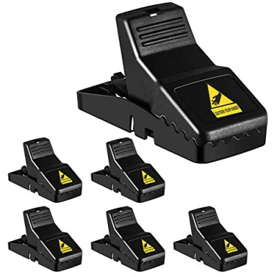 Image de 【6pcs】 pièges à Souris, Nouveau tapetteà Souris Reutilisable avec Ressort Puissant, piege Maison,Securise, Sensible, Efficace, Faciles Utiliser