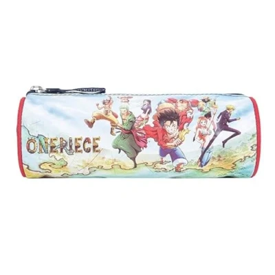 Image de LA Plume Doree 1 Trousse Fourre Tout Rond One Piece Dimension 22 x 8 cm Fermeture Zippée Compartiment