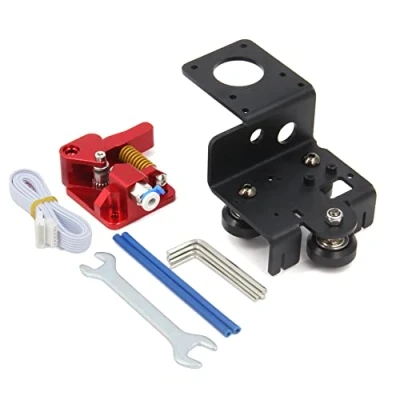 Image de Zeberoxyz Kit de plaque support d&#039;extrudeuse à entraînement direct Filament flexible pour Ender 3 V2,Ender 3,CR 10,CR 10S (kit double engrenage)
