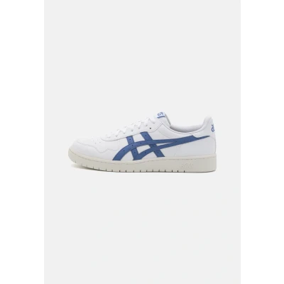 Image de Asics Sportstyle Japan Unisex Baskets basses, Taille: 39, White/blueberry Imitation cuir/textile