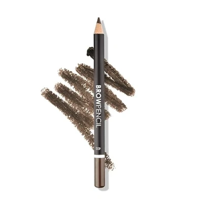 Image de Lamel Eyebrow Liner N 403 Crayon à sourcils longue durée avec pinceau non testé sur les animaux Pour tous tons et types de peau Marron clair