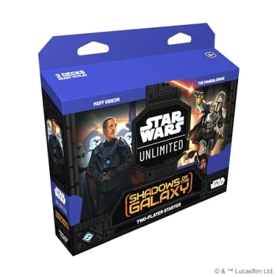 Image de Asmodee FFG Star Wars: Unlimited Shadows of The Galaxy Kit de démarrage 2 Joueurs Jeu Cartes à Collectionner société pour Adultes et Enfants dès 12 Ans Version Anglaise